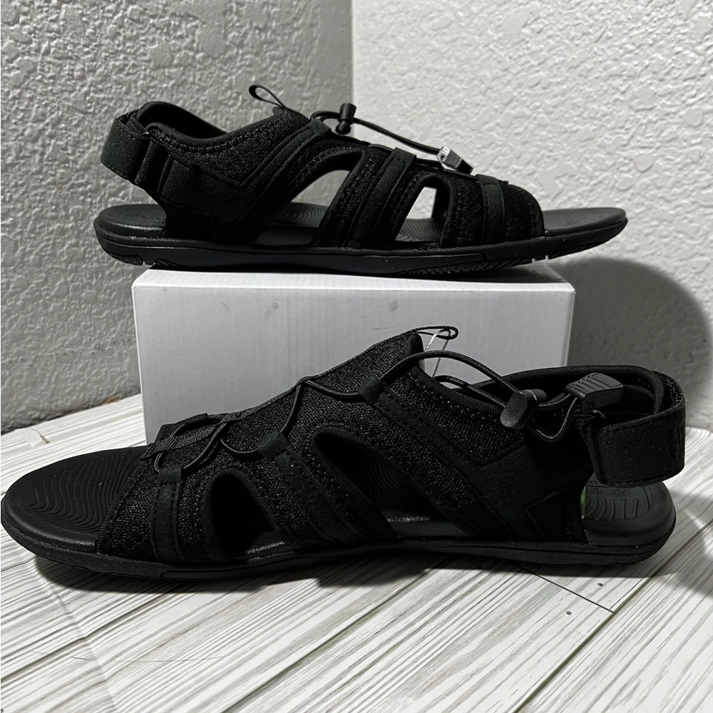 HF Baresandals I Ergonomic Lightweight Barefoot Sandals black men’s size 11-11.5